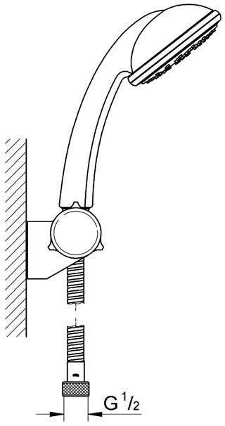 Set dus Tempesta Duo - Grohe