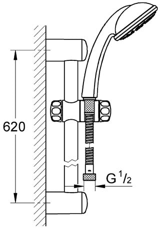 Set dus Tempesta Mono - Grohe