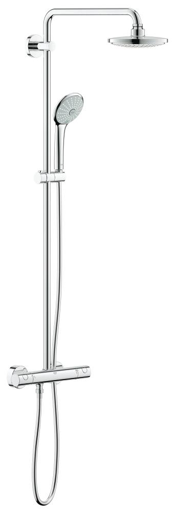 Coloana dus termostat Grohe Euphoria 180,crom lucios, palarie inclusa - 27296001