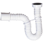 Racord Wirquin extensibil intrare 1 1/4", iesire D32, ambalaj punga, alb - SP1100RO
