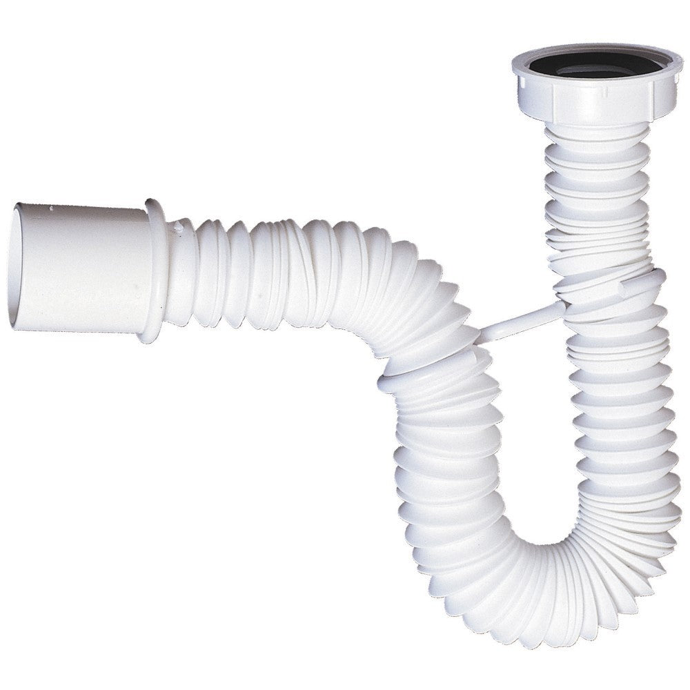 Racord Wirquin extensibil intrare 1 1/4", iesire D32, ambalaj punga, alb - SP1100RO