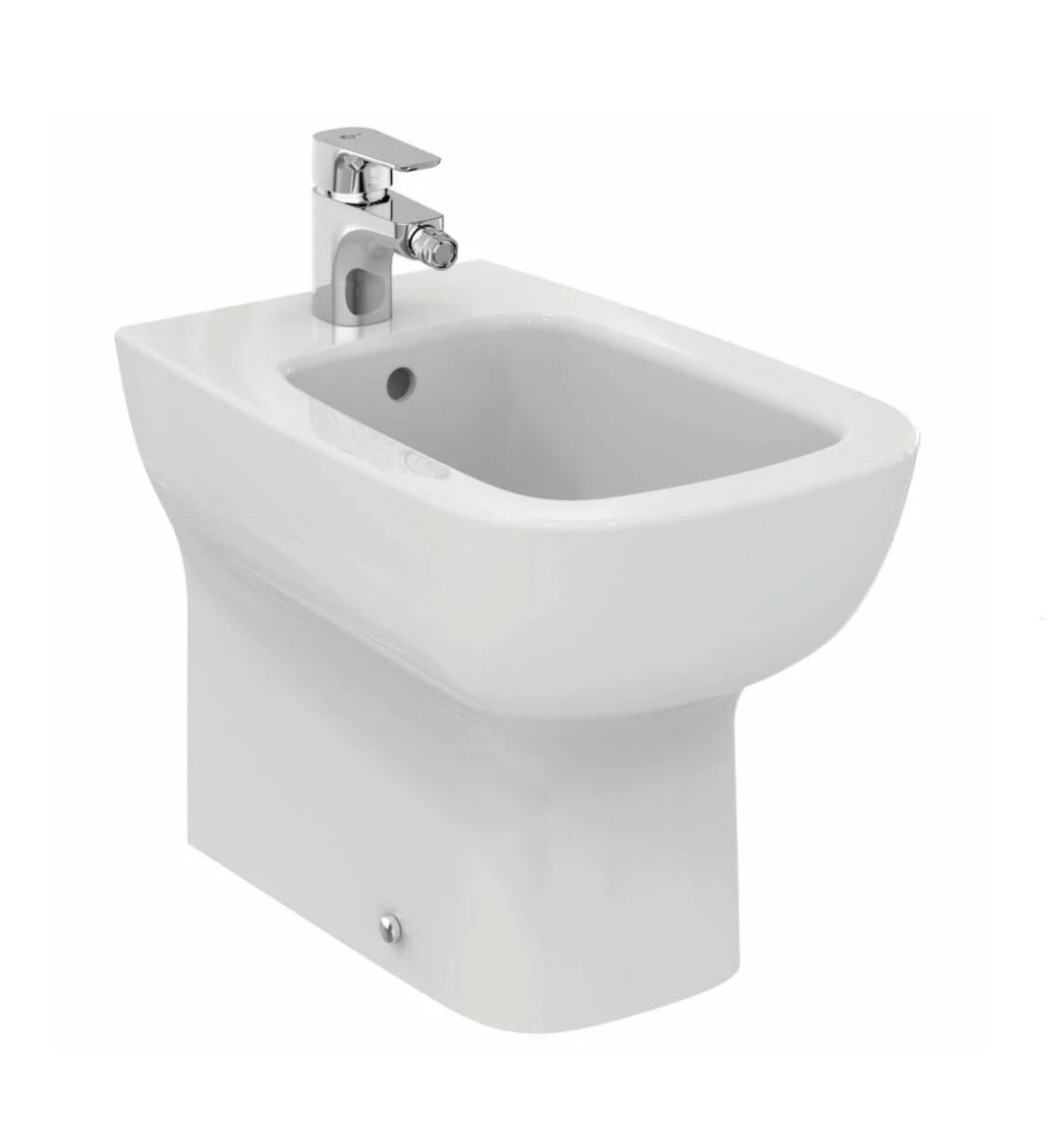 Bideu pe pardoseala BTW Ideal Standard Esedra, alb - T281301 