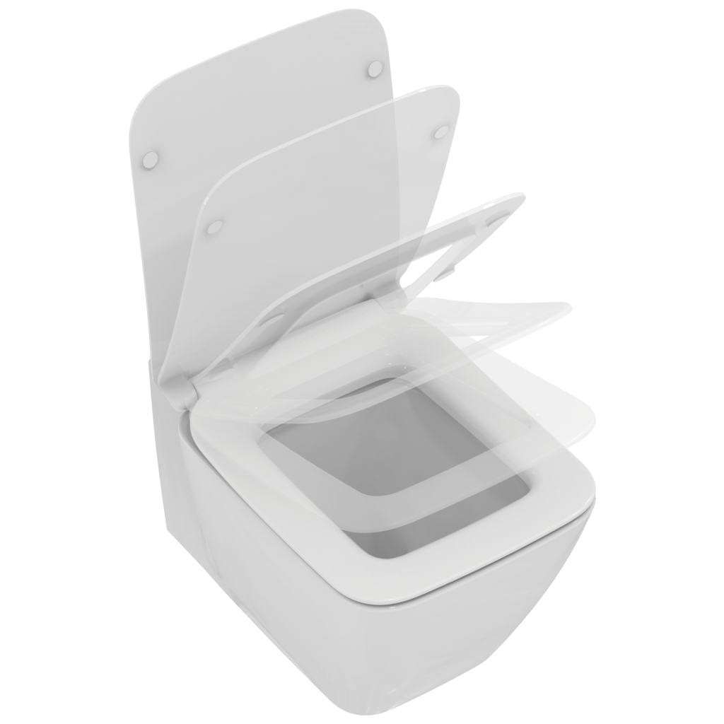 Vas WC suspendat Ideal Standard Strada II AquaBlade, fixare ascunsa, alb - T299701