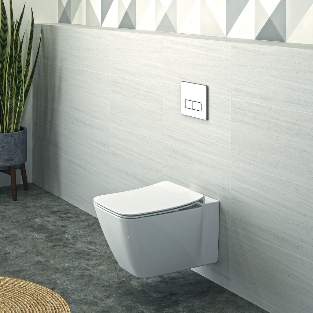 Vas WC suspendat Ideal Standard Strada II AquaBlade, fixare ascunsa, alb - T299701