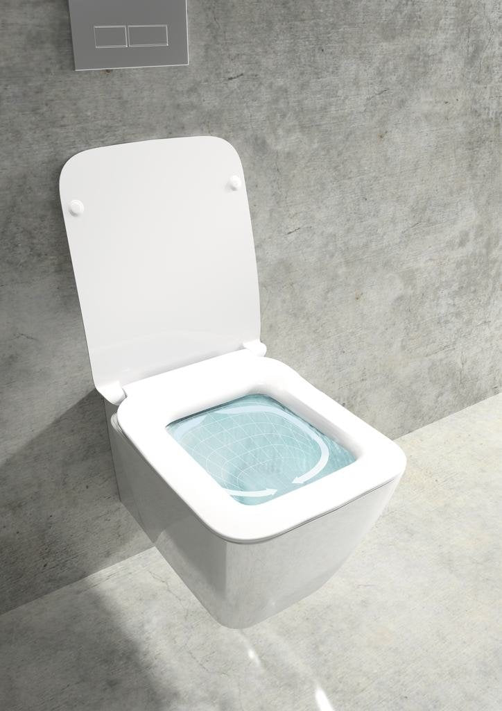 Vas WC suspendat Ideal Standard Strada II AquaBlade, fixare ascunsa, alb - T299701