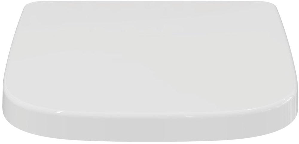 Capac WC Ideal Standard i.life A Square cu inchidere lenta, alb - T453101