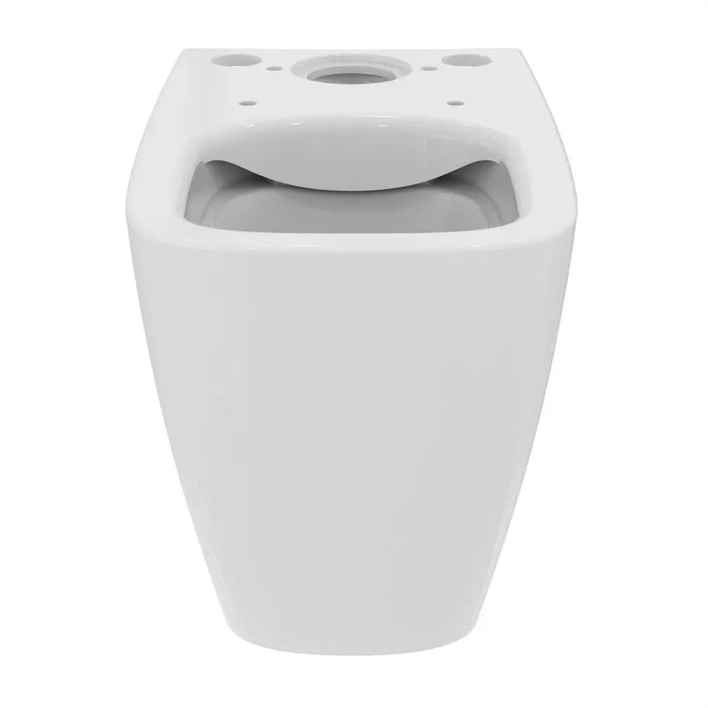 Vas WC pe pardoseala Ideal Standard I.life S, Compact rimless, alb - T459601