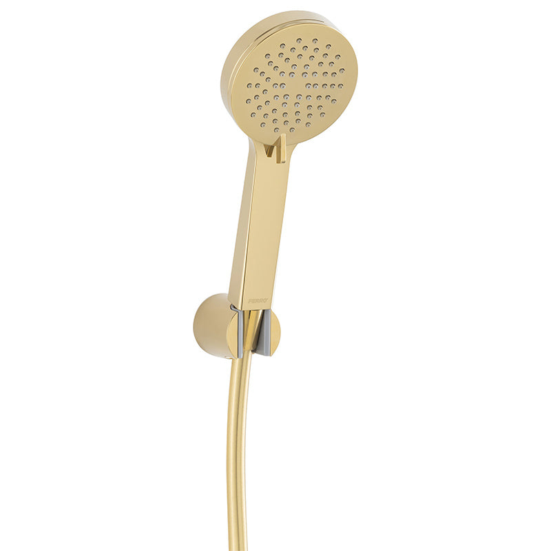 Set de dus Ferro Rillo, suport de para si furtun, auriu - U365G 
