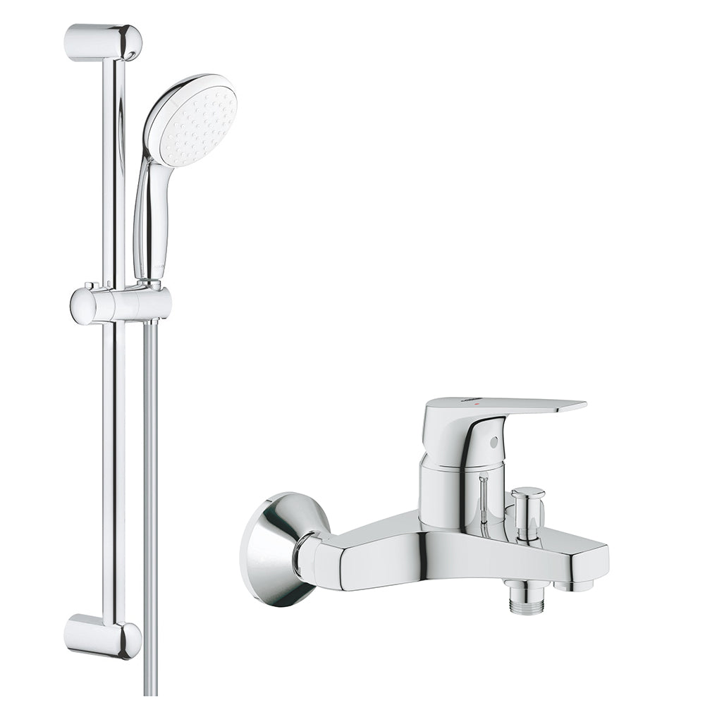 Set baterie cada dus Grohe Flow, set de dus Grohe Tempesta ( 23772000, 27853003 )