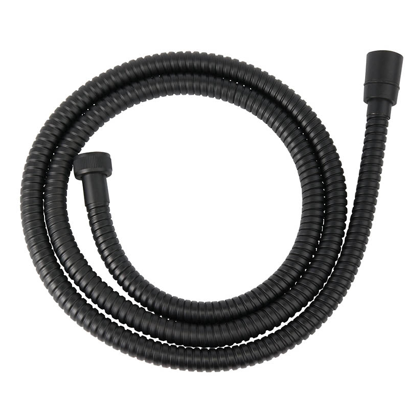 Furtun dus Ferro, 150 cm, negru mat - W33