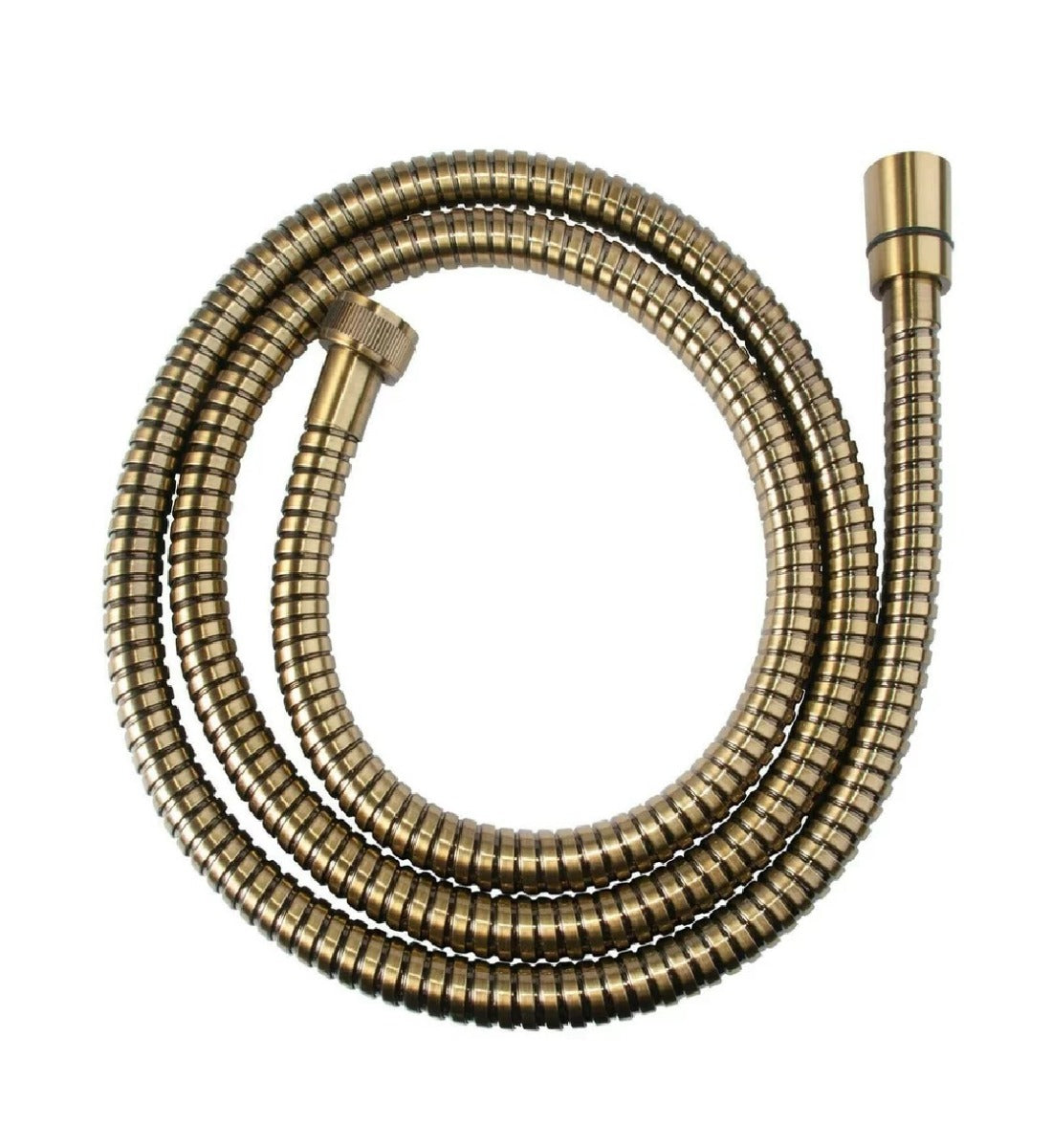 Furtun dus flexibil Ferro, bronz antichizat - W34