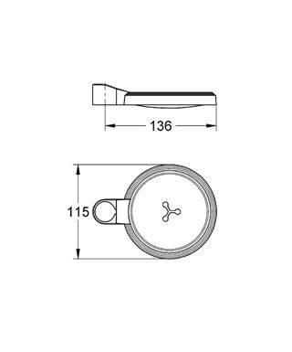 Savonieră Relexa Grohe-27206000