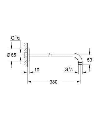 Brat pentru para dus Rainshower Grohe-28361LS0