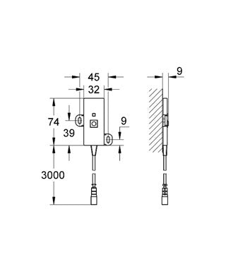 Transceiver Grohe F-digital-36356000