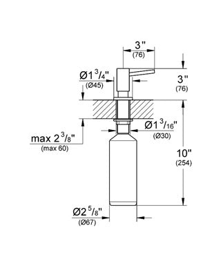 Dispenser sapun pentru bucatarie Grohe-40535000
