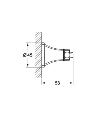 Agatatoare Grohe Grandera cod-40631IG0