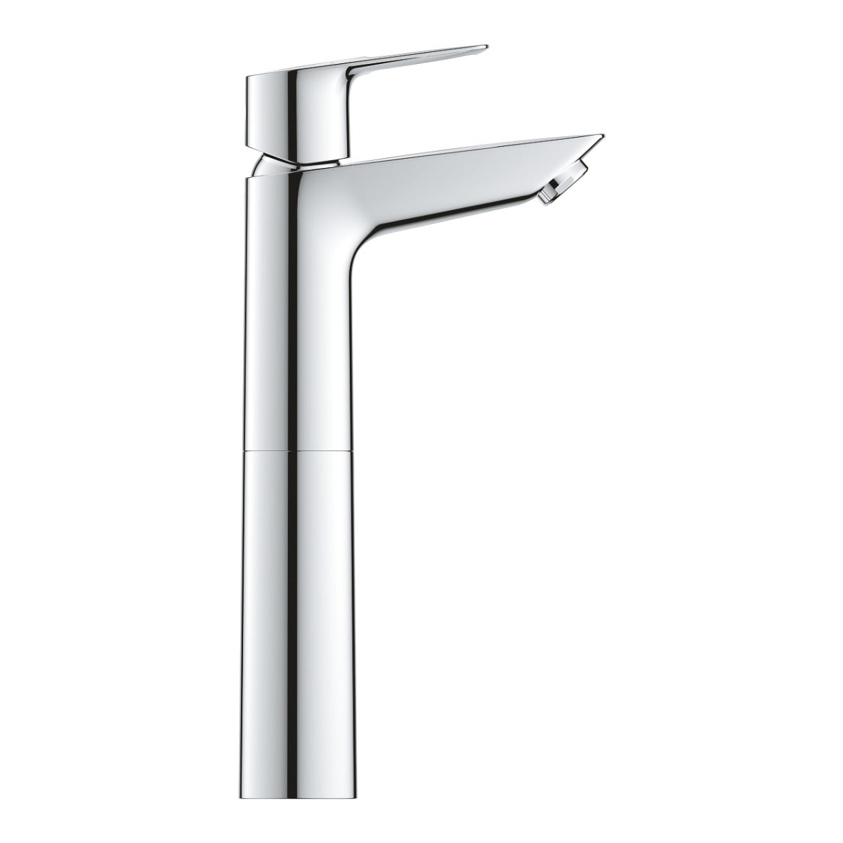 Baterie lavoar Grohe Bauloop, montare pe blat, crom, monocomanda, furtunuri flexibile-23764001