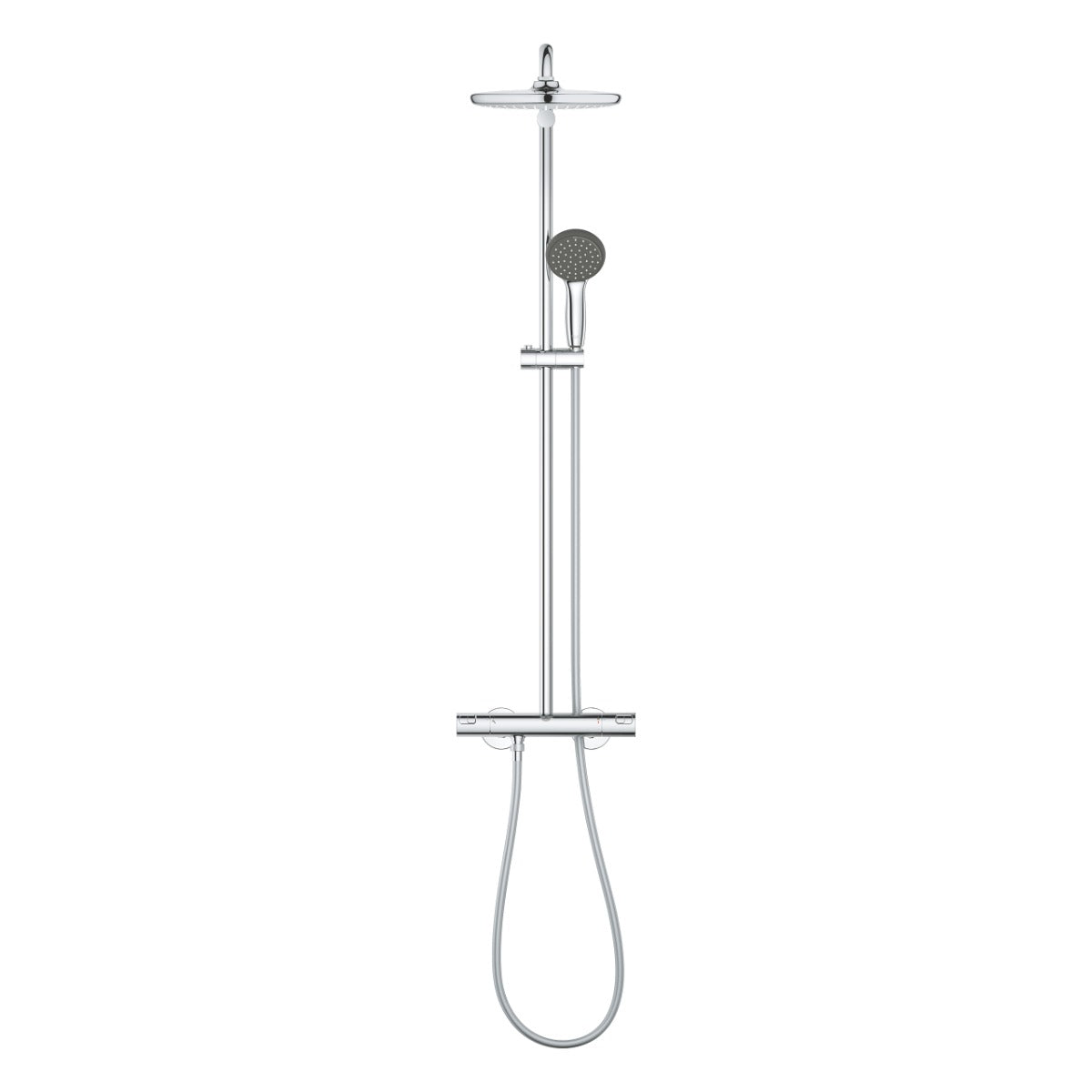 Coloana dus Grohe Vitalio,palarie  25 cm, baterie termostat,crom-26816000