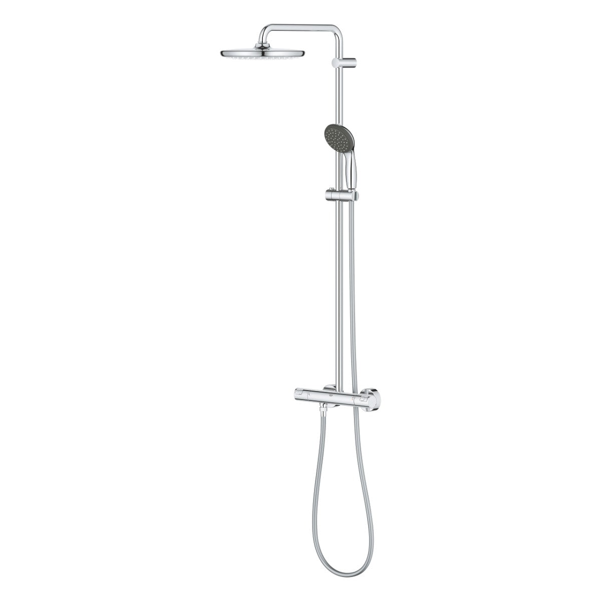Coloana dus Grohe Vitalio,palarie  25 cm, baterie termostat,crom-26816000