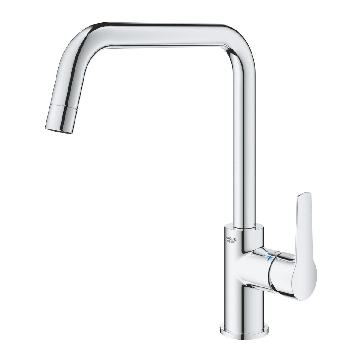 Baterie de bucatarie Grohe Start , pipa inalta, tip U, pivotanta,crom-30470000