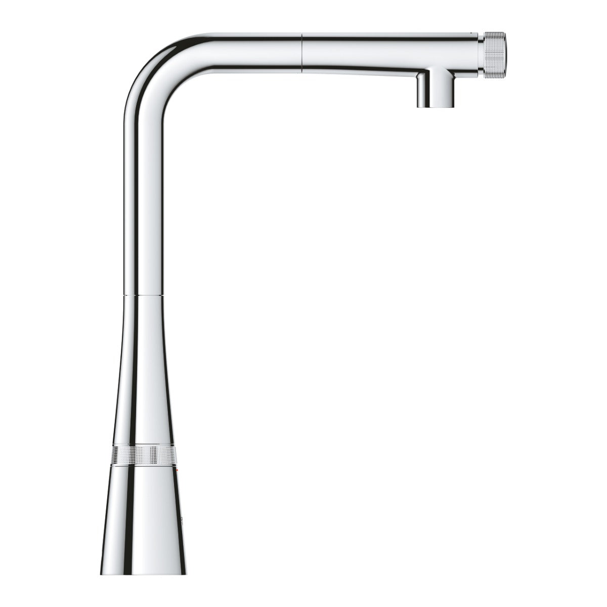 Baterie bucatarie Grohe Zedra Smart Control,suprafata cromata, furtune flexibile-31593002