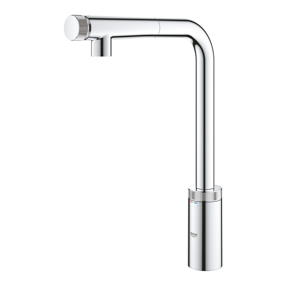Baterie bucatarie Grohe Minta Smart Control,suprafata cromata, furtune flexibile-31613000 baterii-lux.ro