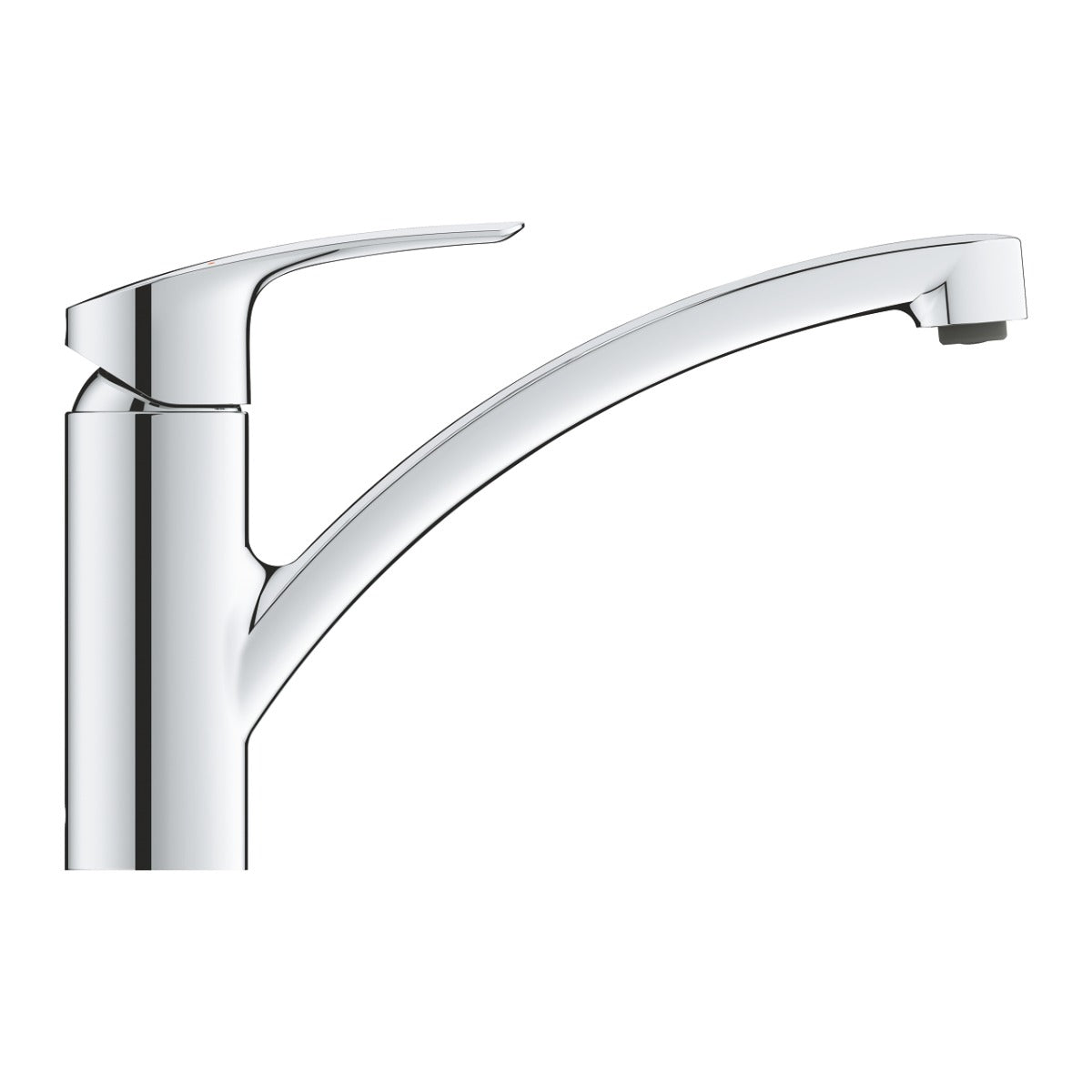 Baterie bucatarie Grohe Eurosmart 2021, pipa pivotanta,furtunuri flexibile, crom-33281003
