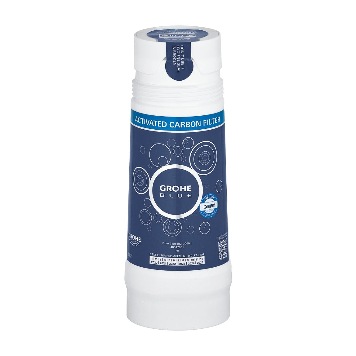 Filtru apa Grohe Blue, carbon, capacitate 3000 l - 40547001