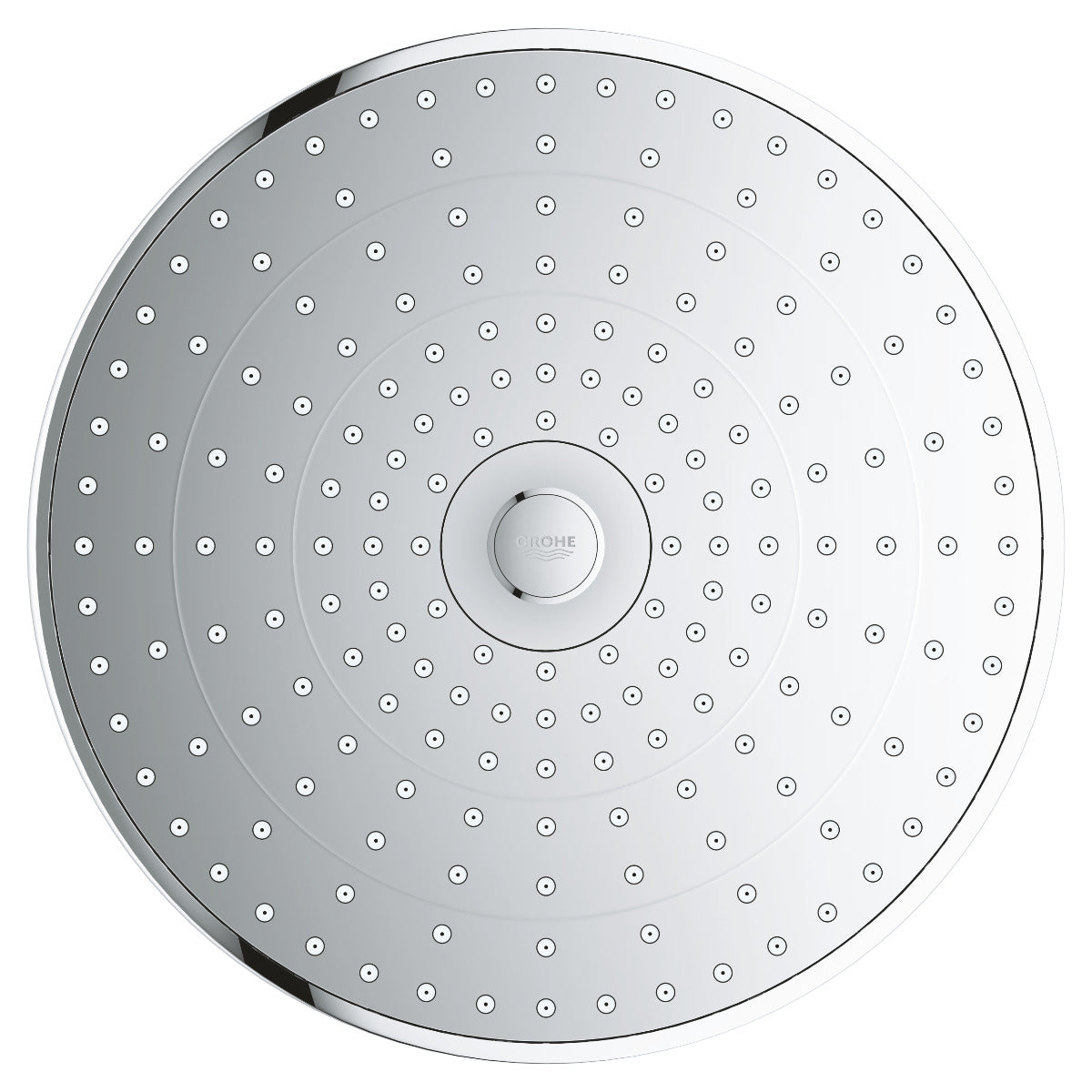 Sistem de dus Grohe Euphoria 260, 9.5 l/min, 3 functii, diverter, suport ajustabil si furtun inclus,Crom-27421002
