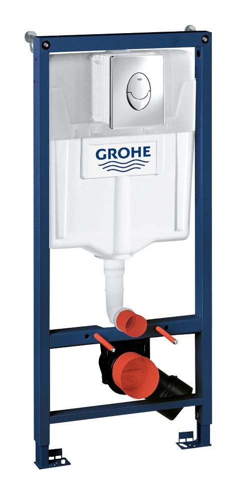 Rezervor wc Grohe Rapid SL set 3 in 1 Skate air, placuta rotunda-38721001