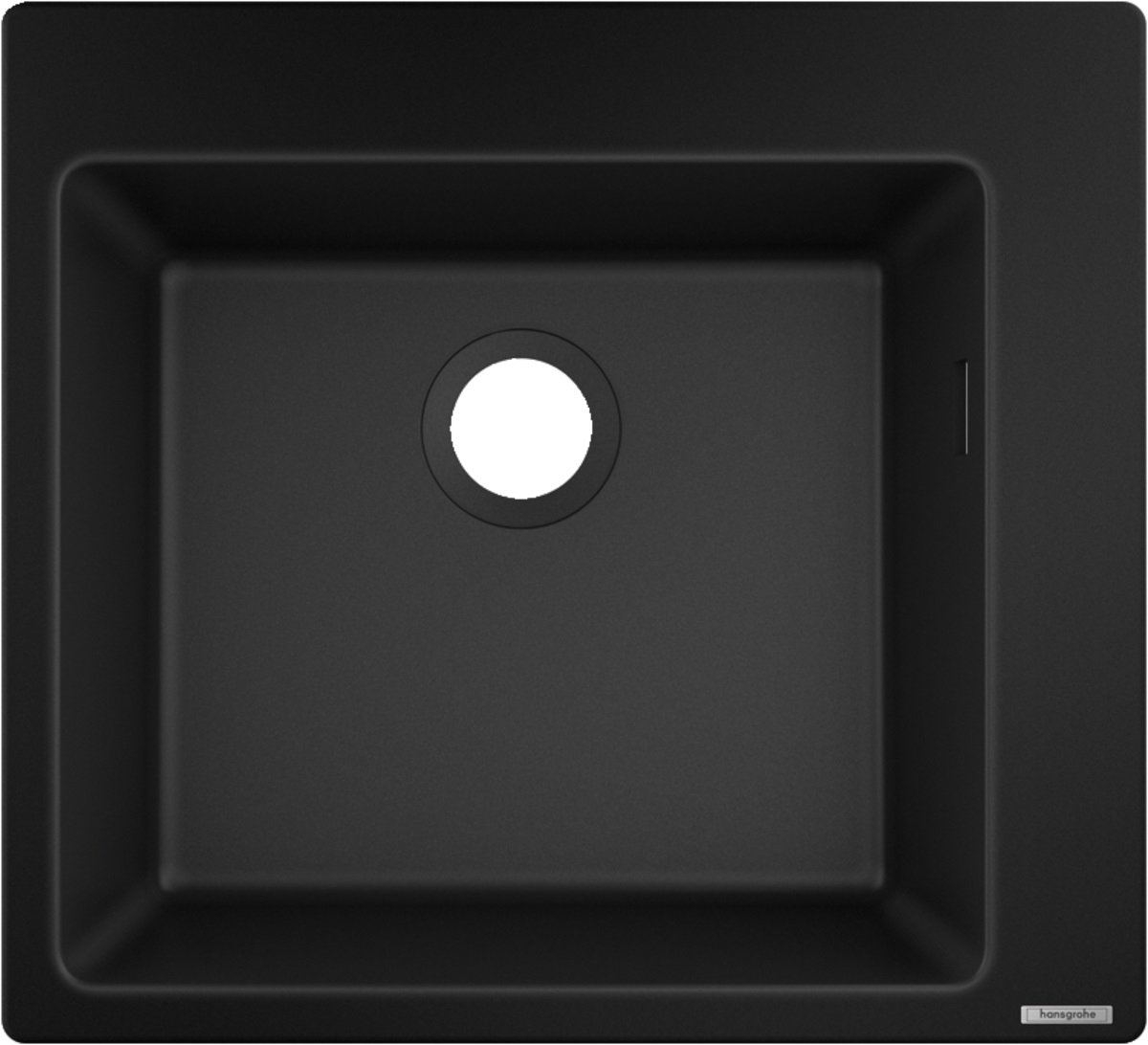 Chiuveta bucatarie Hansgrohe S510-F450, graphite black – 43312170 43312170