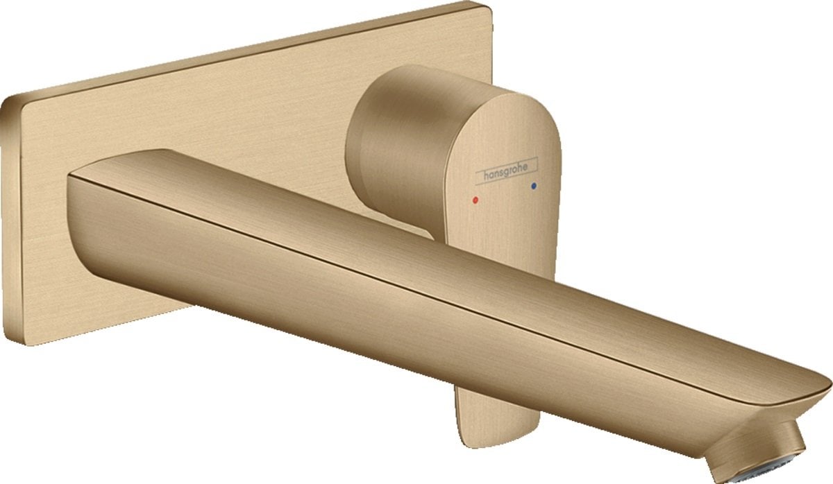 Baterie lavoar Hansgrohe Talis E cu pipa 225 mm, brushed bronze – 71734140 225