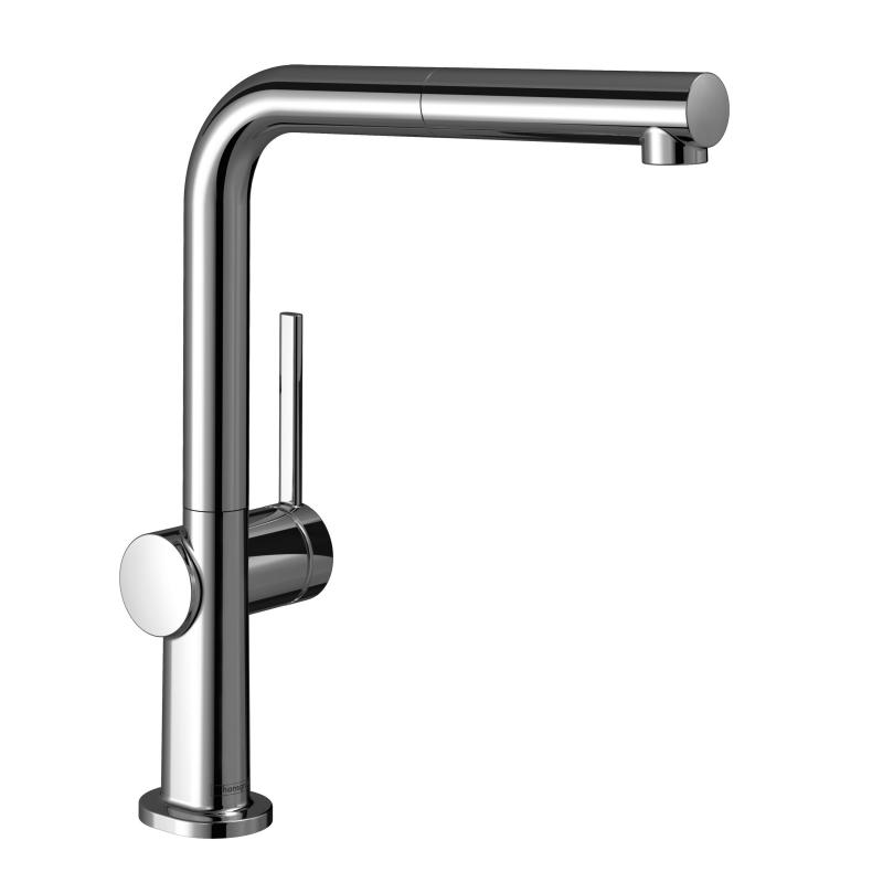 Baterie bucatarie Hansgrohe Talis M54 270, dus extractibil, crom lucios – 72808000 270