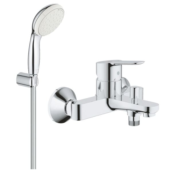 housing Abnormal to see Pachet: Baterie cada/dus Grohe Bau Edge -23334000+Set dus Grohe New Tempesta  100-27799001
