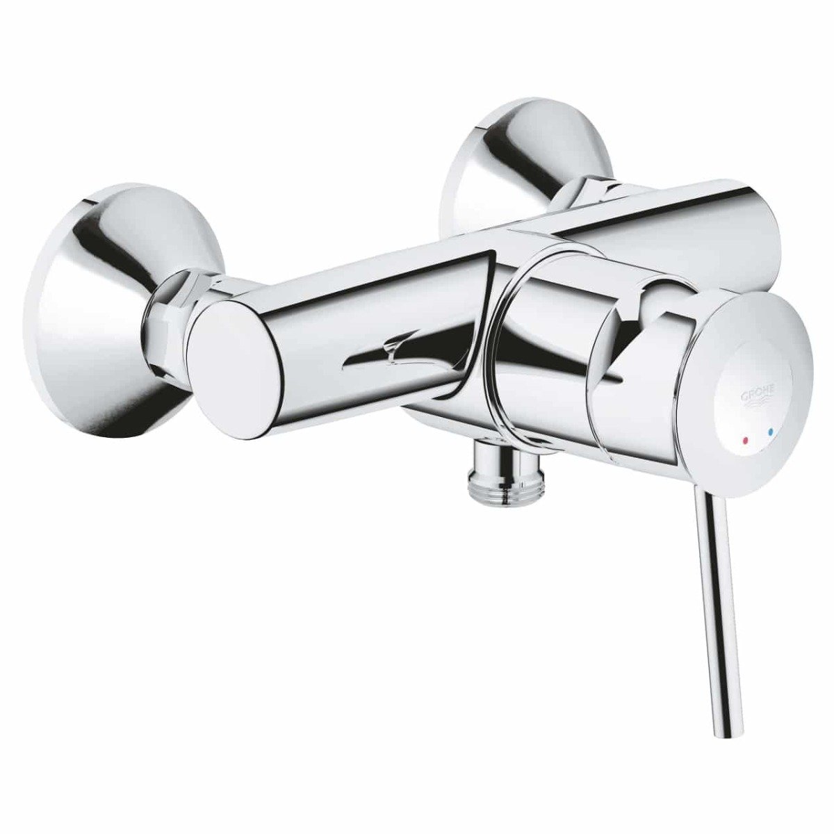 Poza Baterie baie cabina dus Grohe Start Classic,montare pe perete, crom-23786000